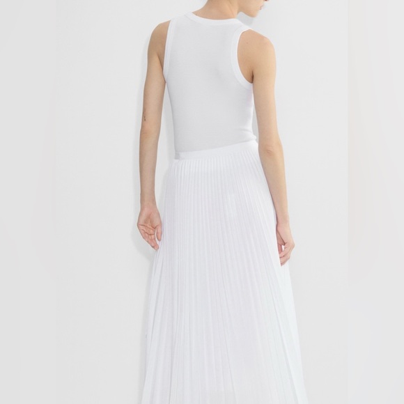 Babaton Ladder Poplin Skirt - Picture 3 of 6